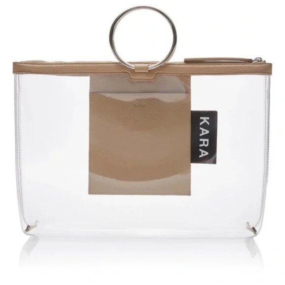 Kara Clear Large Ring Pouch - Picture 1 of 11